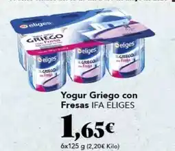 Gadis Ifa eliges - yogur griego con fresas oferta