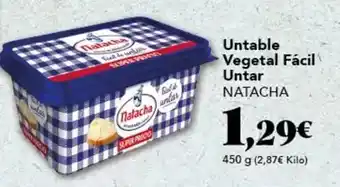 Gadis Natacha - untable vegetal facil untar oferta