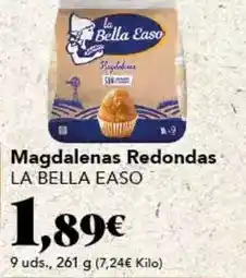 Gadis La bella easo - magdalenas redondas oferta