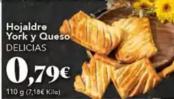 Gadis Delicias - hojaldre york y queso oferta