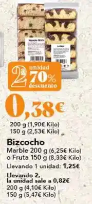 Gadis Bizcocho oferta