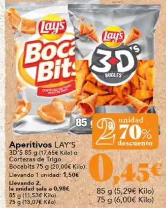 Gadis Lay's - aperitivos oferta