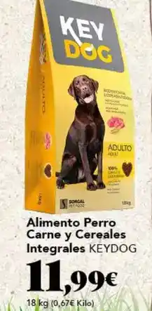 Gadis Alimento perro carne y cereales integrales oferta