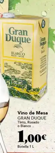 Gadis Gran duque - vino de mesa oferta