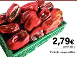 Cash Ifa Pimiento rojo granel kilo oferta