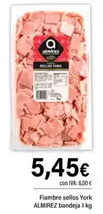 Cash Ifa Almirez - fiambre sello york oferta