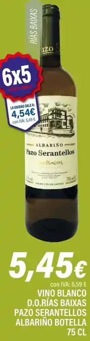 Cash Ifa Pazo serantellos - vino blanco d.o. rias baixas oferta