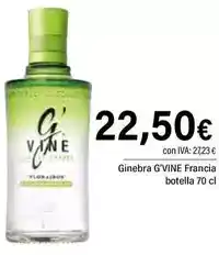 Cash Ifa G'vine - ginebra francia botella oferta