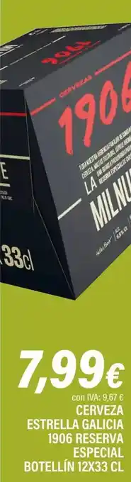 Cash Ifa Estrella galicia - cerveza oferta