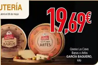 Masymas García baquero - queso la cava barris o artes oferta