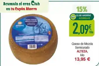 Masymas Alteza - queso de mezcla semicurado oferta