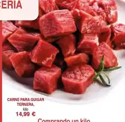 Masymas Carne para guisar ternera oferta
