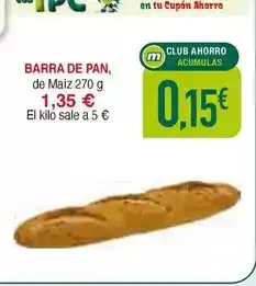 Masymas Barra de pan oferta