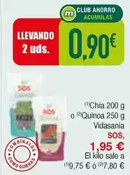 Masymas Sos - chia o quinoa vidasania oferta