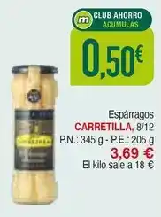 Masymas Carretilla - esparragos oferta