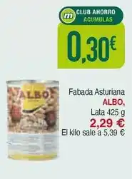 Masymas Albo - fabada asturiana oferta