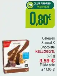 Masymas Kellogg's - cereales special k chocolate oferta