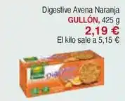 Masymas Gullón - digestive avena naranja oferta