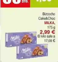Masymas Milka - bizcocho cake&choc oferta