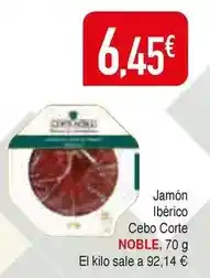 Masymas Corte noble - jamon iberico cebo corte oferta