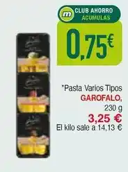Masymas Garofalo - pasta oferta