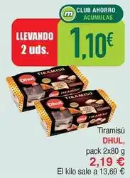 Masymas Dhul - tiramisu oferta
