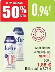 Masymas Nestlé - kefir natural o natural 0% oferta