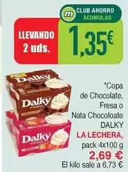 Masymas Dalky - copa de chocolate oferta