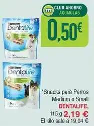 Masymas Purina - dentalife oferta