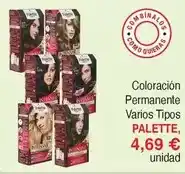 Masymas Palette - coloracion permanente varios tipos oferta