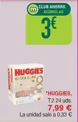 Masymas Huggies - t. 24 uds oferta