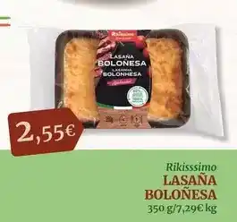 Masymas Rikisssimo - rikissima bolonesa oferta