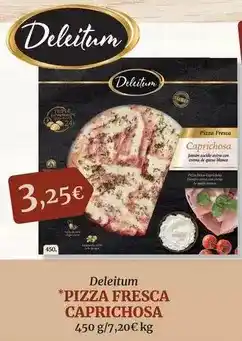 Masymas Deleitum - pizza fresca caprichosa oferta