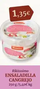 Masymas Rikisssimo - ensaladilla cangrejo oferta