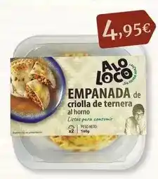 Masymas Alo loco - empanada de criolla de ternera oferta