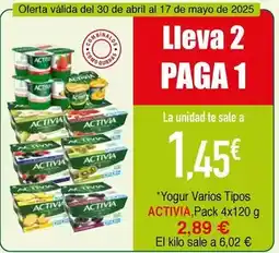Masymas Danone - activia oferta
