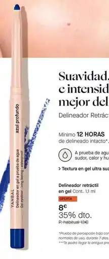 Yanbal Yanbal - delineador retráctil en gel oferta