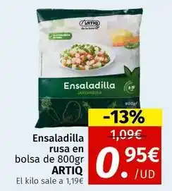 Maskom Supermercados Artiq - ensaladilla rusa oferta