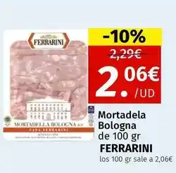 Maskom Supermercados Ferrarini - mortadela bologna oferta