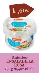 Maskom Supermercados Rikisssimo - ensaladilla rusa oferta