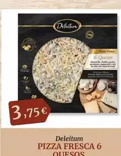 Maskom Supermercados Deleitum - pizza fresca 6 quesos oferta