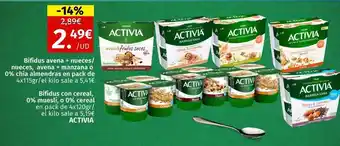 Maskom Supermercados Danone - activia oferta