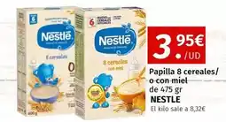 Maskom Supermercados Nestlé - papilla 8 cereales/ o con miel oferta