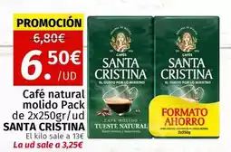 Maskom Supermercados Santa cristina - café natural molido oferta