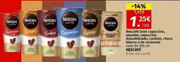Maskom Supermercados Nescafé - latte capuccino, espreso, capuccino descafeinado, cookies, choco blanco o de caramelo oferta