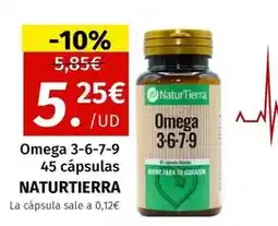 Maskom Supermercados Naturtierra - omega 3-6-7-9 45 capsulas oferta