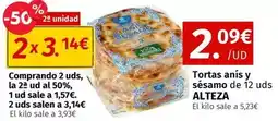 Maskom Supermercados Alteza - tortas anís y sésamo oferta