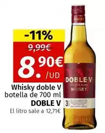 Maskom Supermercados Doble-v - whisky oferta