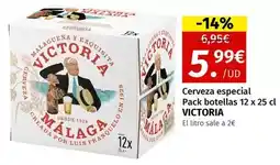 Maskom Supermercados Victoria - cerveza especial oferta