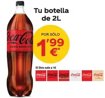 Maskom Supermercados Coca-cola - tu botella de 2l oferta